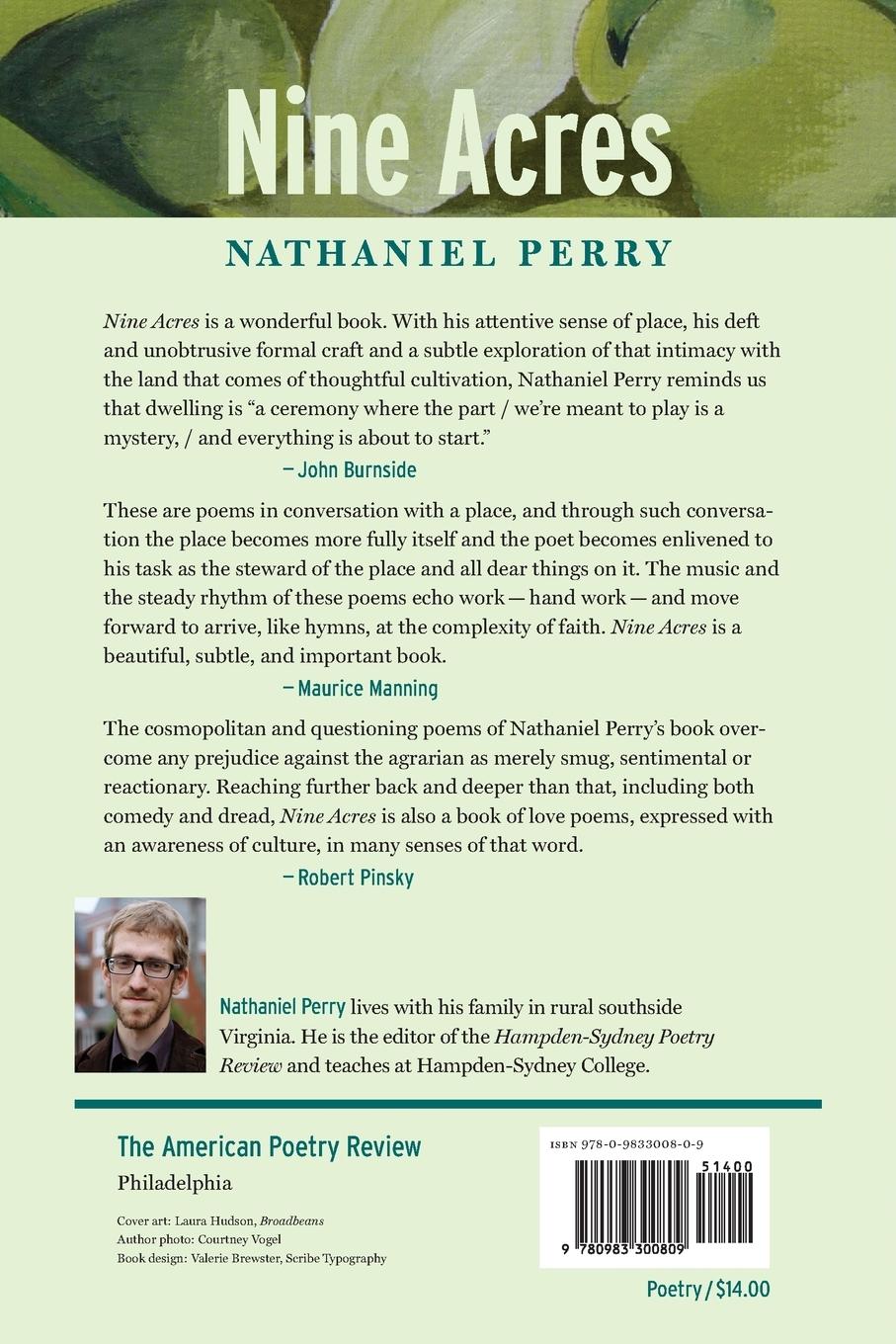 Rückseitencover Nine Acres