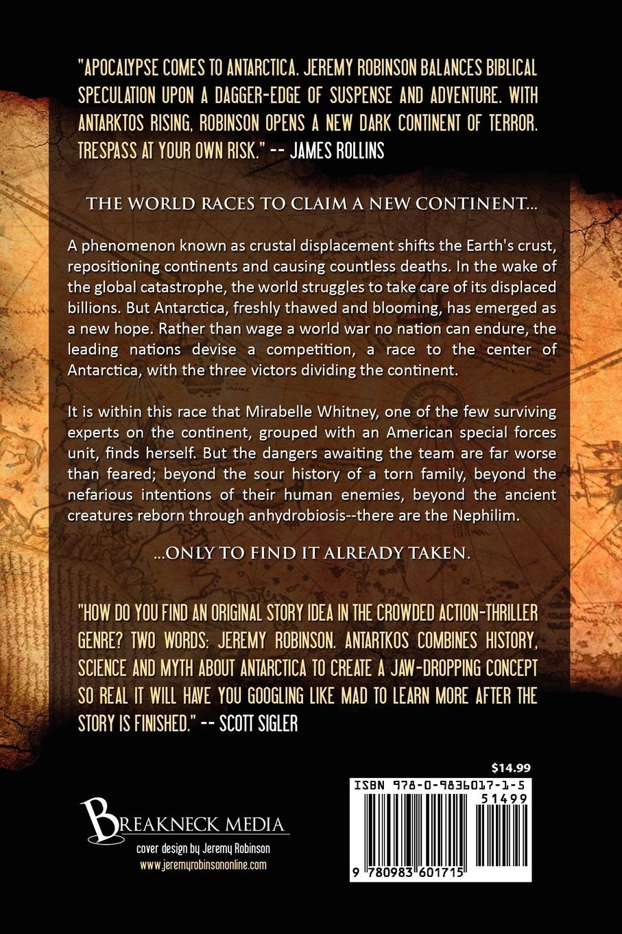 Rückseitencover Antarktos Rising (Origins Edition)