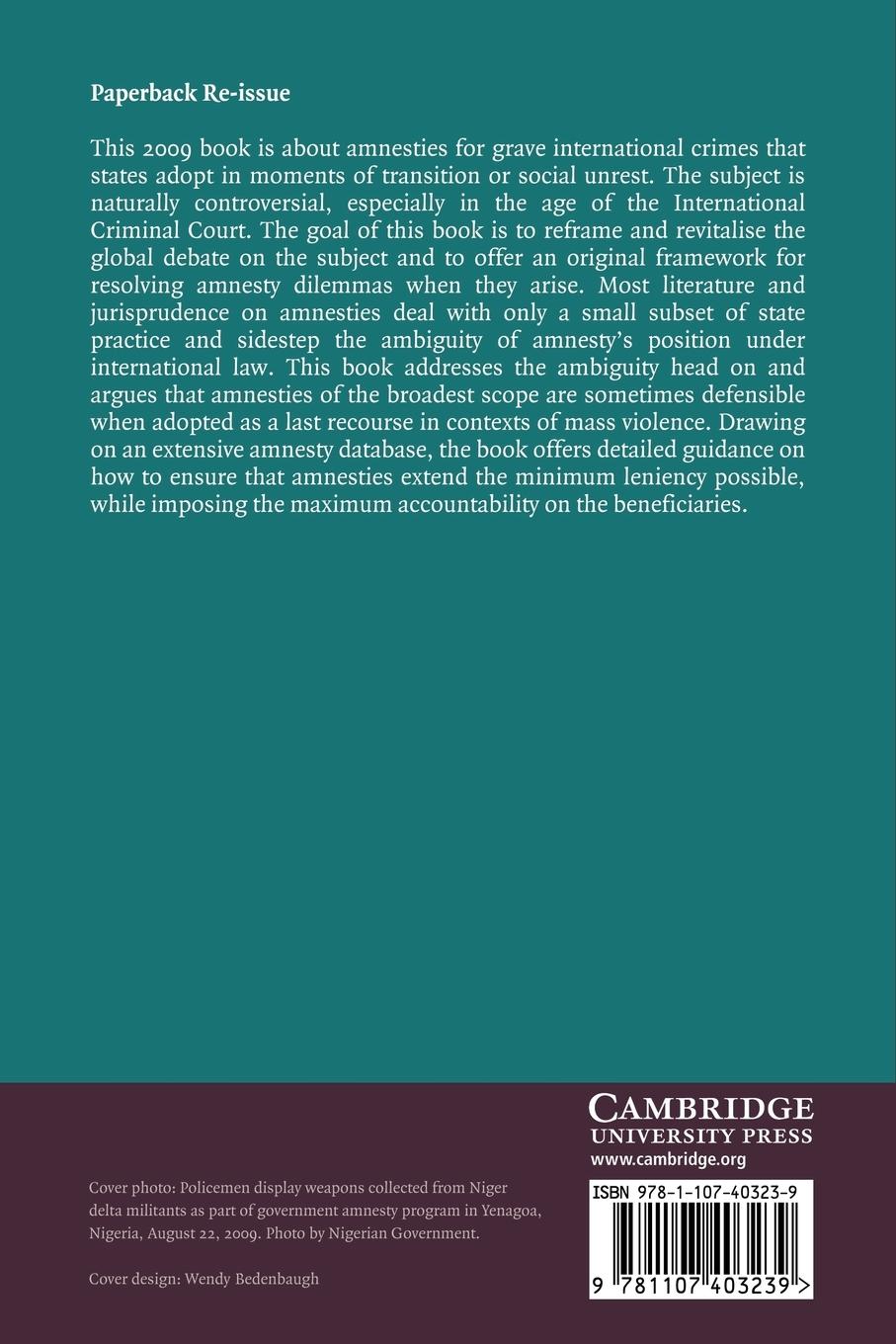 Rückseitencover Necessary Evils