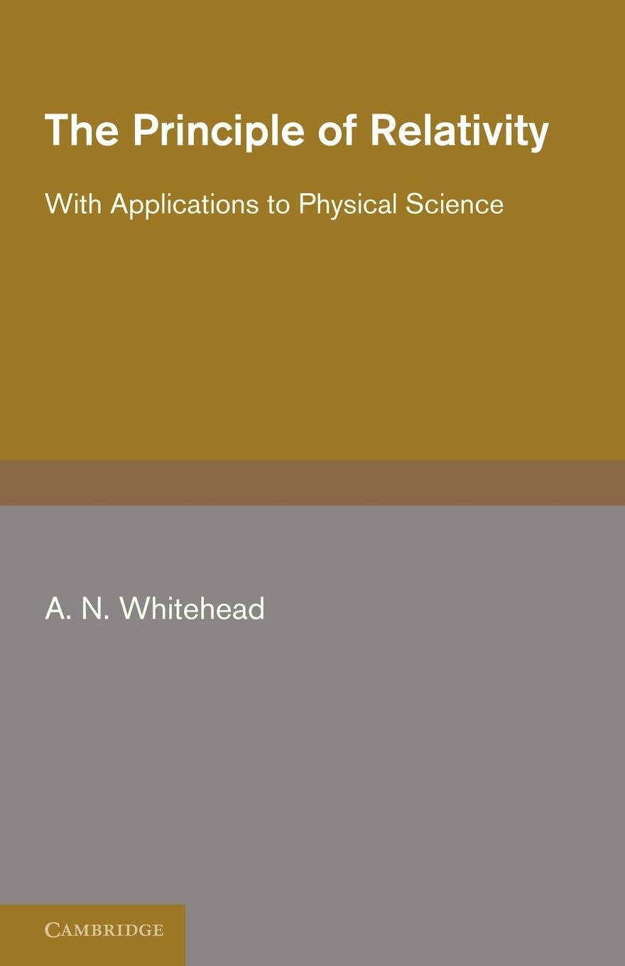 Vorderes Coverbild The Principle of Relativity
