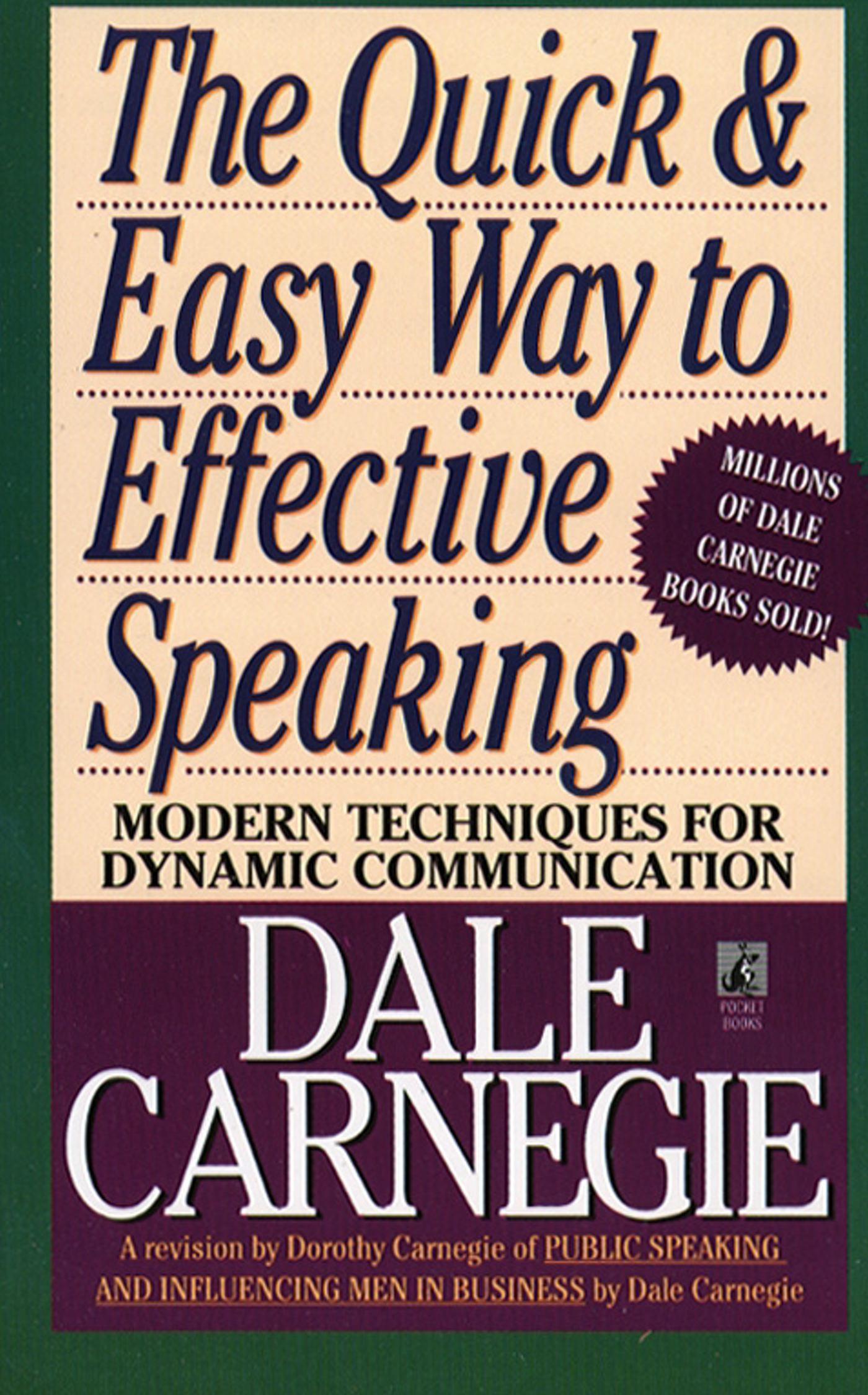 Vorderes Coverbild The Quick and Easy Way to Effective Speaking