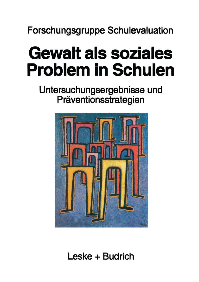 Vorderes Coverbild Gewalt als soziales Problem in Schulen