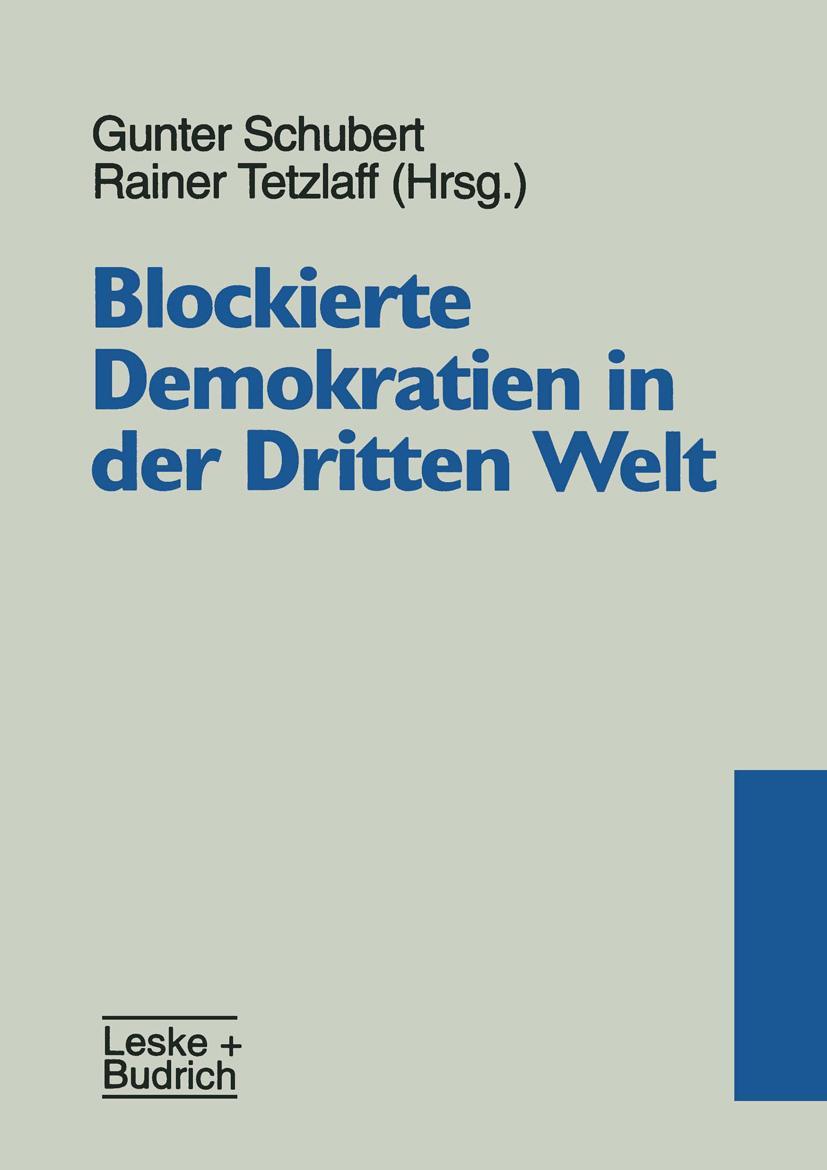 Vorderes Coverbild Blockierte Demokratien in der Dritten Welt
