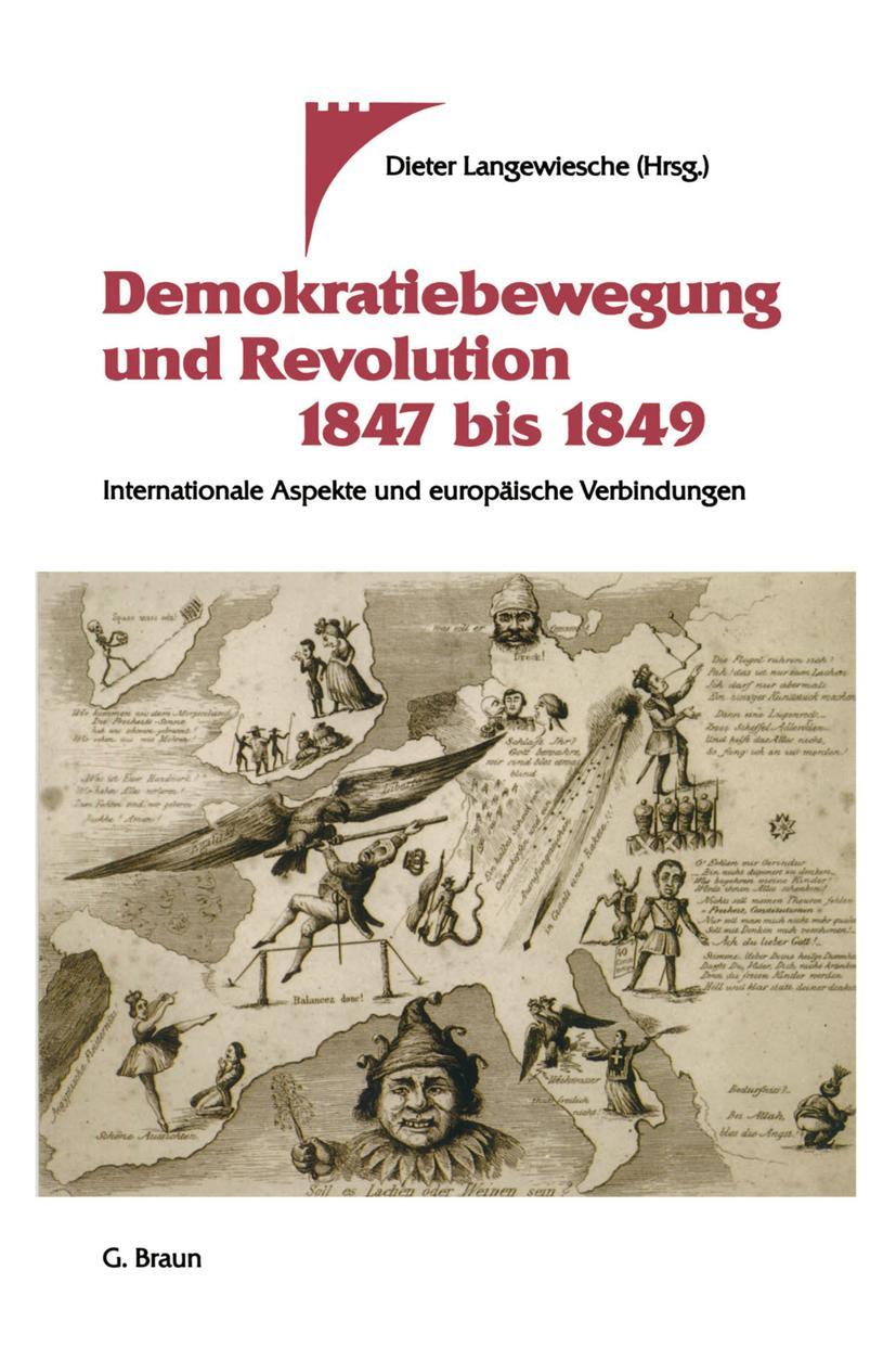 Vorderes Coverbild Demokratiebewegung und Revolution 1847 bis 1849