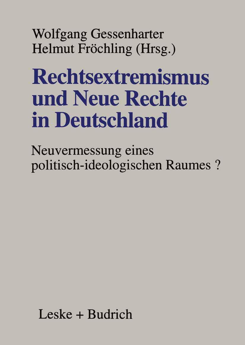 Vorderes Coverbild Rechtsextremismus und Neue Rechte in Deutschland