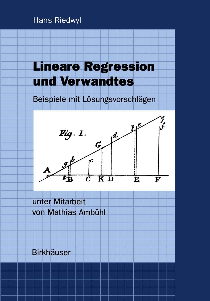 Vorderes Coverbild Lineare Regression und Verwandtes