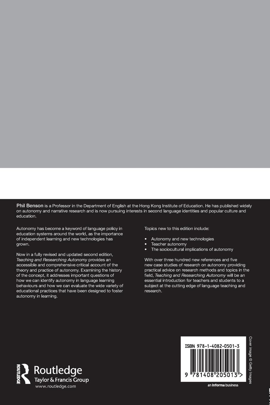 Rückseitencover Teaching and Researching