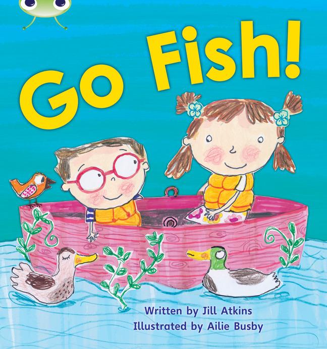 Vorderes Coverbild Bug Club Phonics - Phase 3 Unit 9: Go Fish!