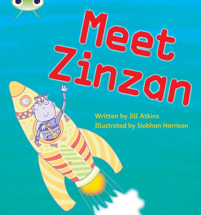 Vorderes Coverbild Bug Club Phonics - Phase 3 Unit 9: Meet Zinzan