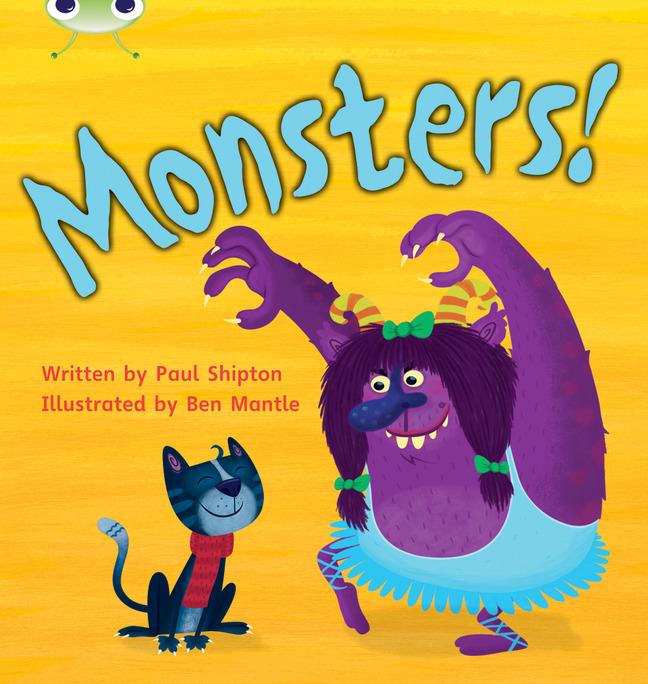 Vorderes Coverbild Bug Club Phonics - Phase 4 Unit 12: Monsters!