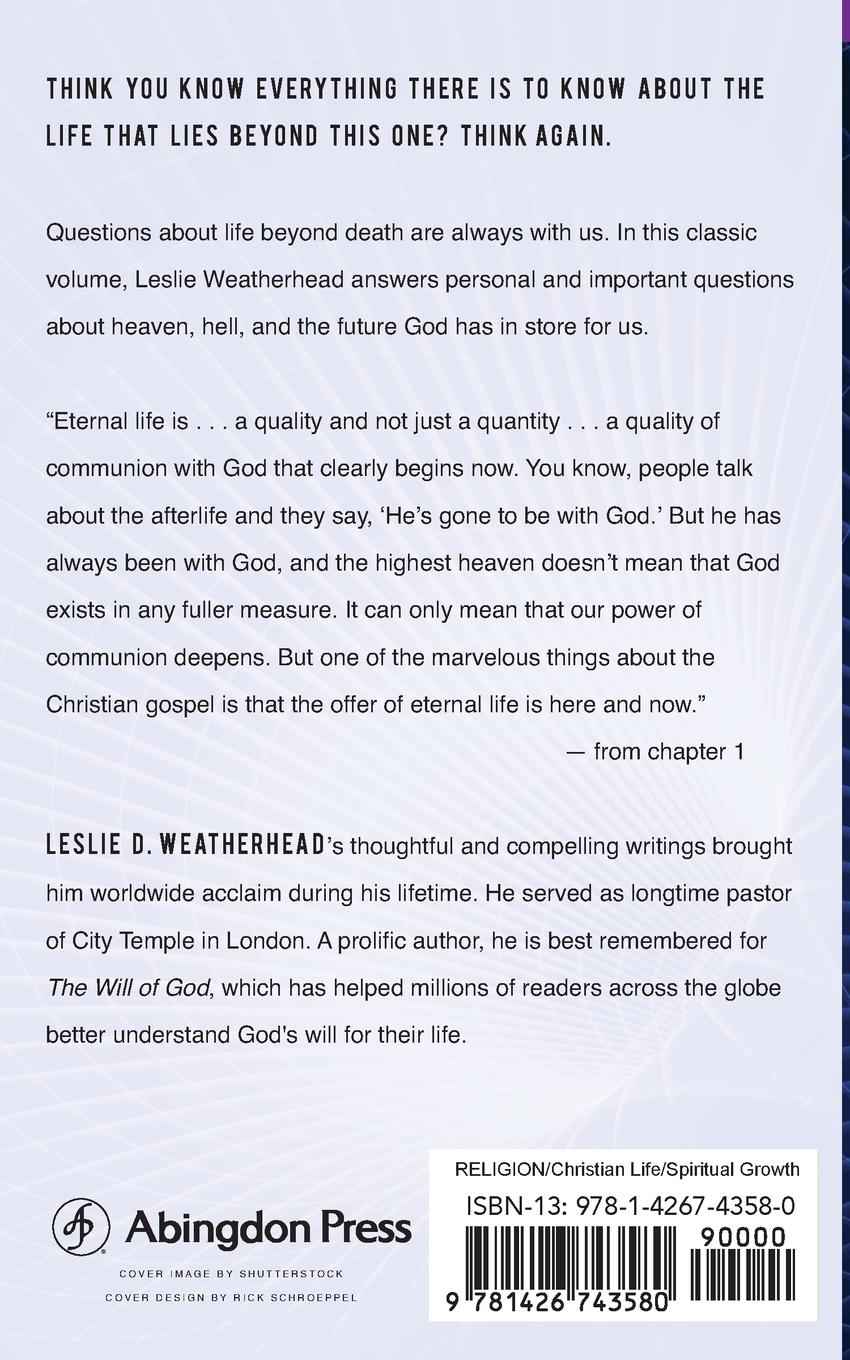 Rückseitencover Is There More?