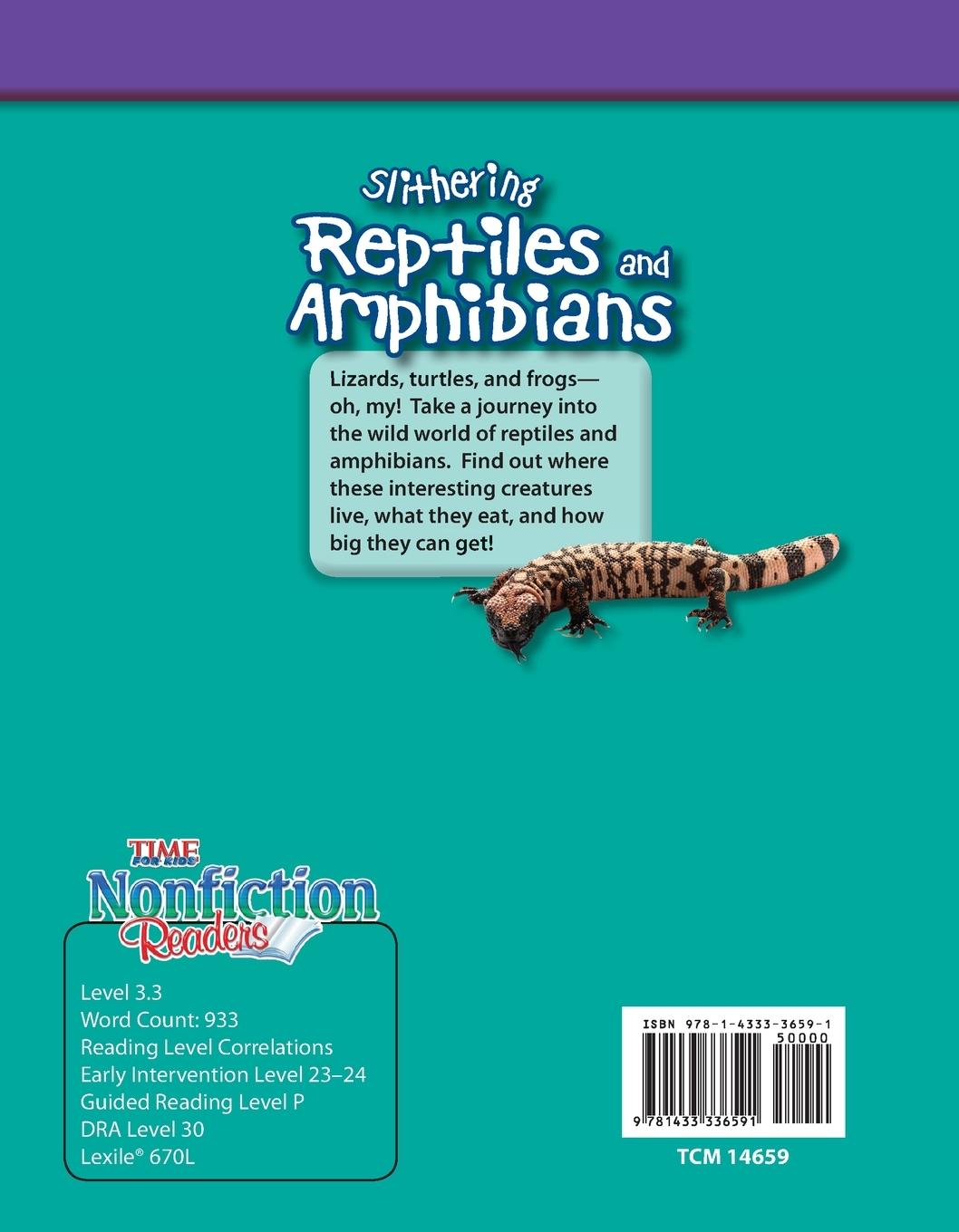 Rückseitencover Slithering Reptiles and Amphibians