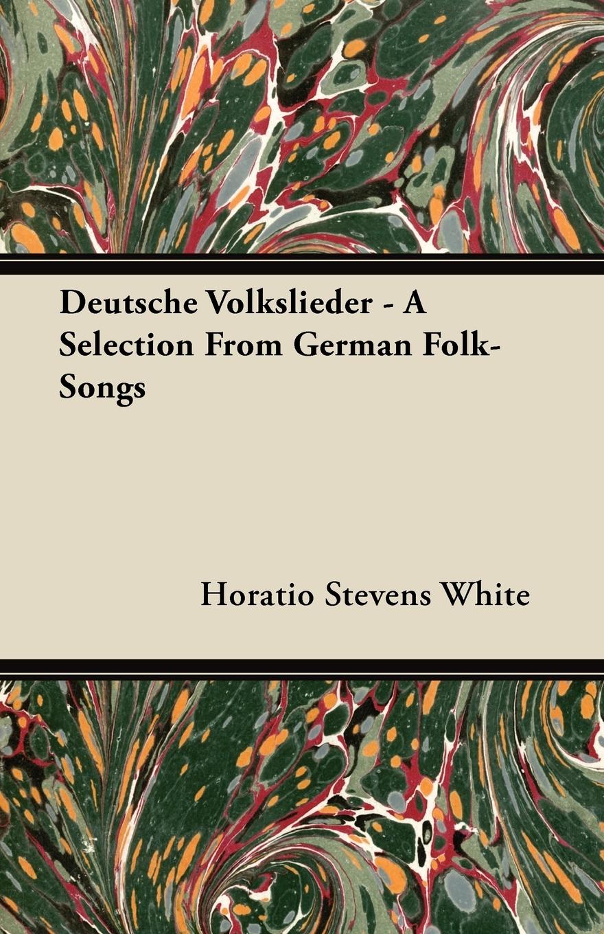 Vorderes Coverbild Deutsche Volkslieder - A Selection From German Folk-Songs