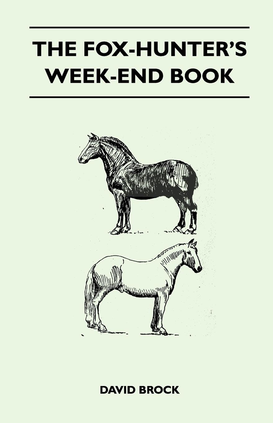 Vorderes Coverbild The Fox-Hunter's Week-End Book
