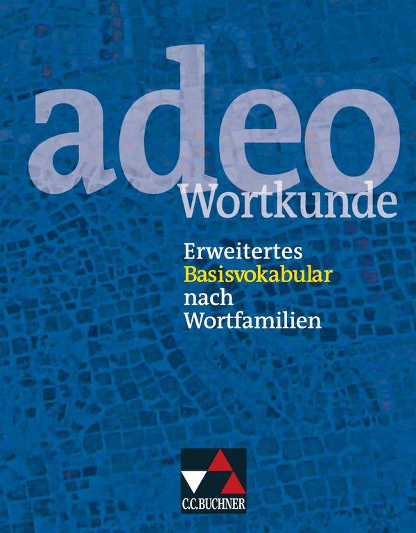 Vorderes Coverbild adeo - Wortkunde