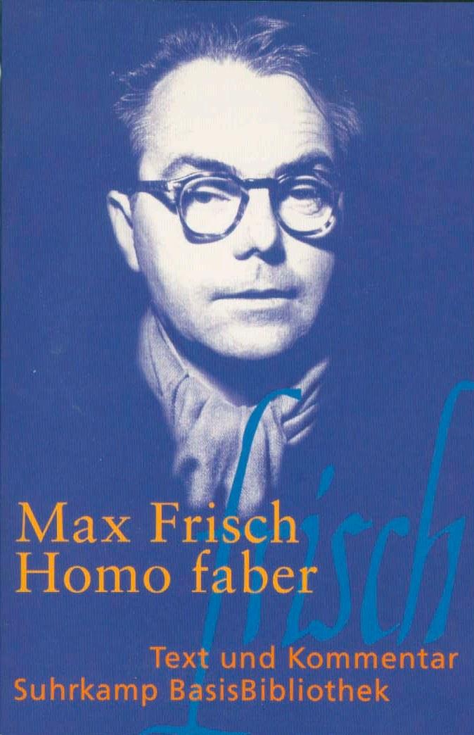 Vorderes Coverbild Homo faber. Mit Materialien