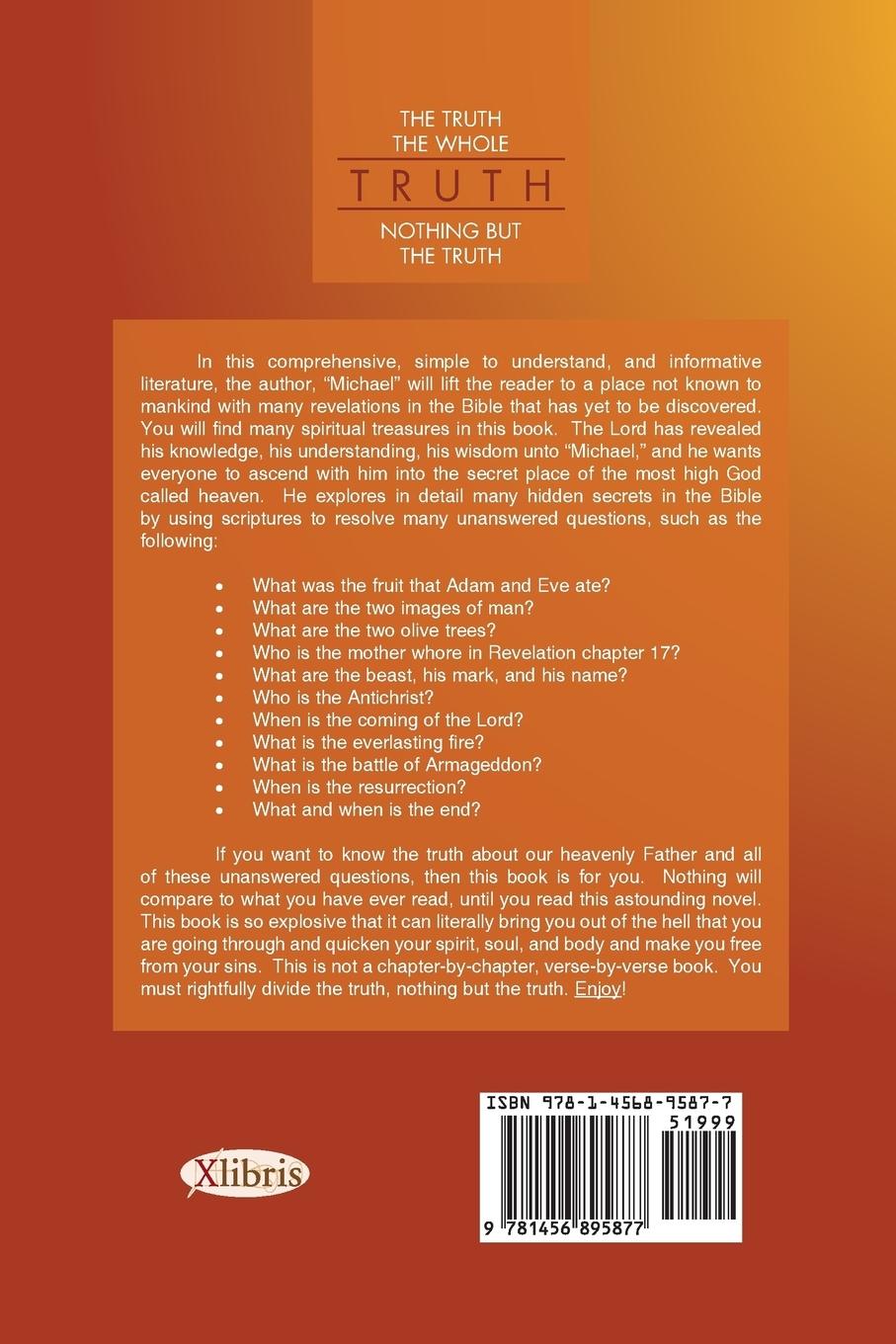 Rückseitencover The Truth The Whole Truth Nothing but the Truth