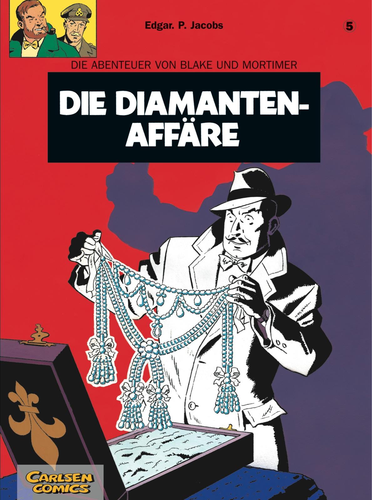Vorderes Coverbild Blake und Mortimer 5: Die Diamanten-Affäre