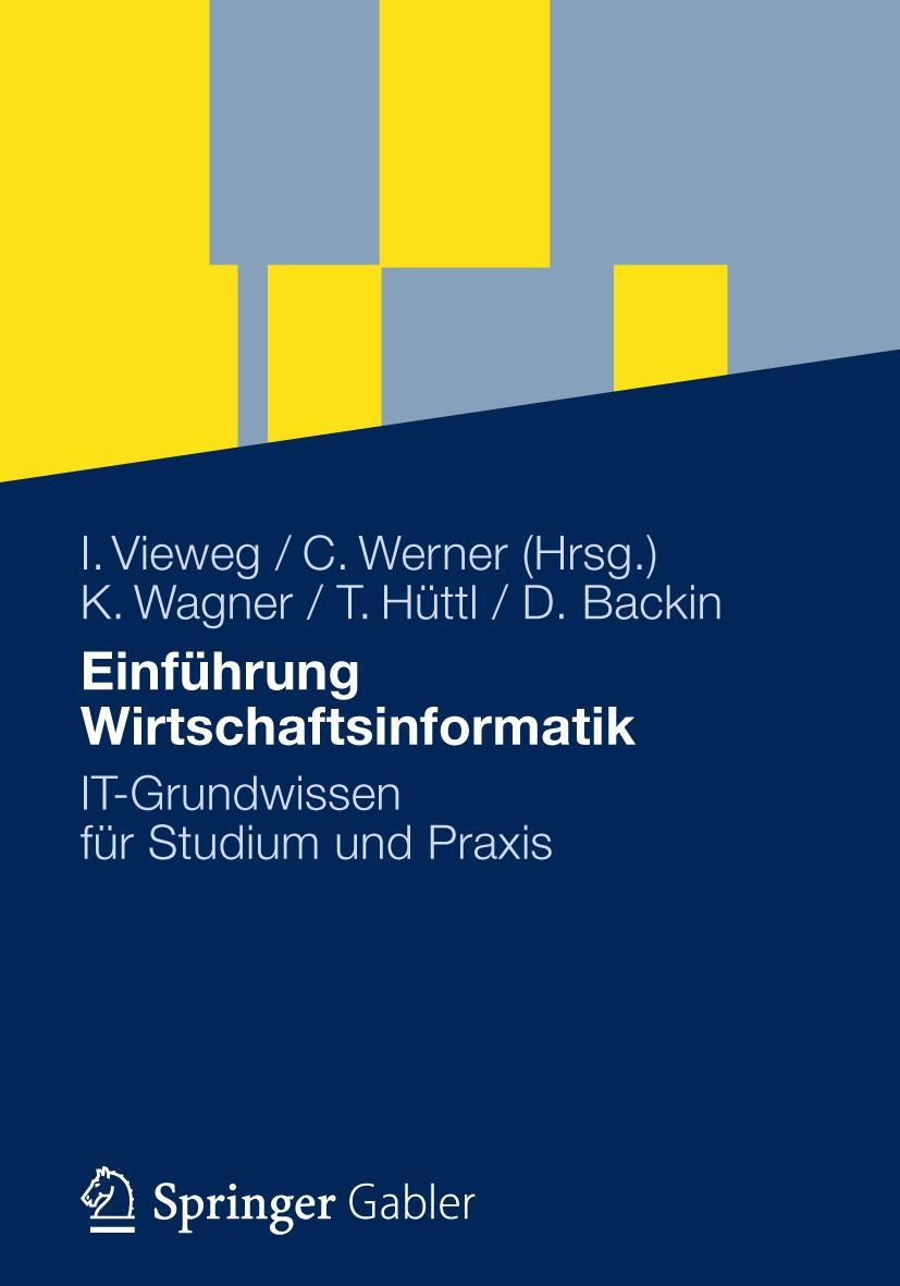 Vorderes Coverbild Einführung Wirtschaftsinformatik