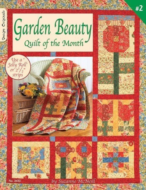 Vorderes Coverbild Garden Beauty: Quilt of the Month