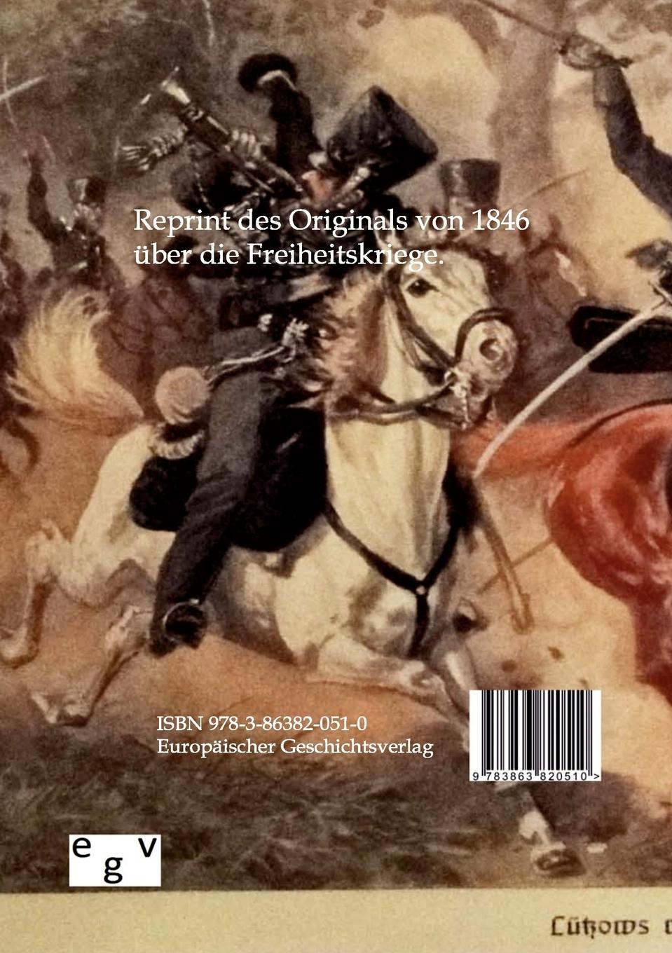 Rückseitencover Vorlesungen über die Freiheitskriege