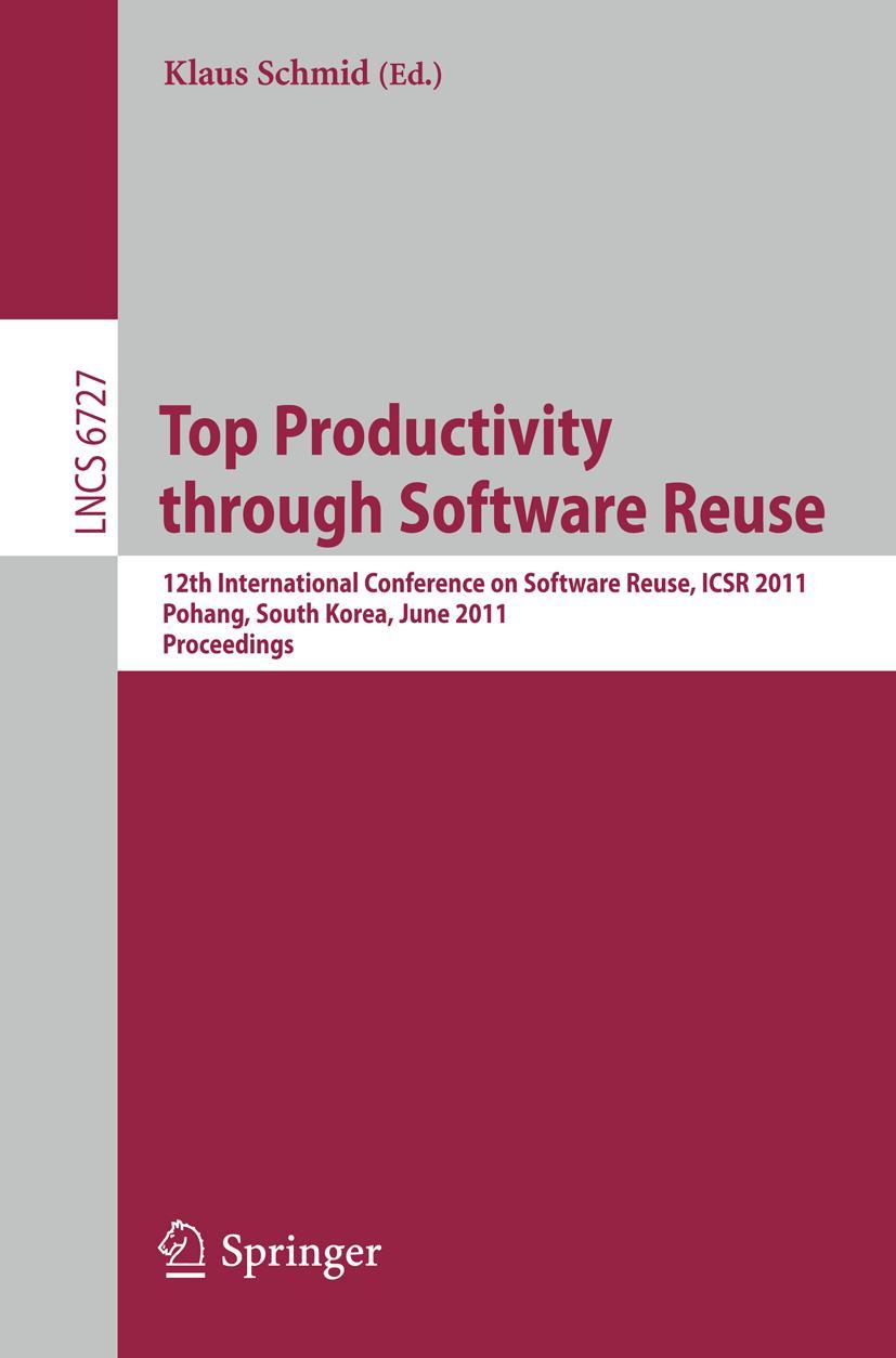 Vorderes Coverbild Top Productivity through Software Reuse