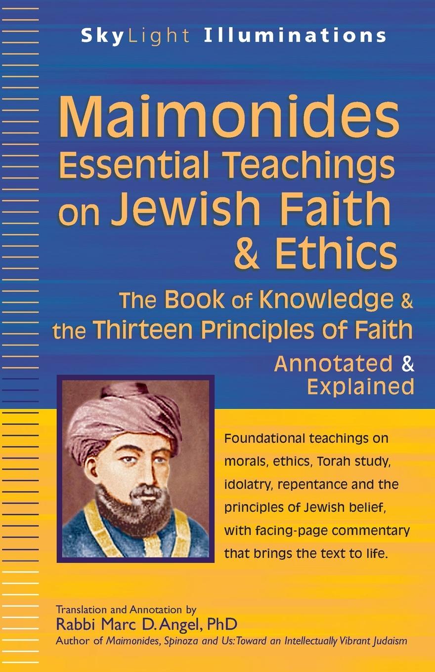 Vorderes Coverbild Maimonides-Essential Teachings on Jewish Faith & Ethics