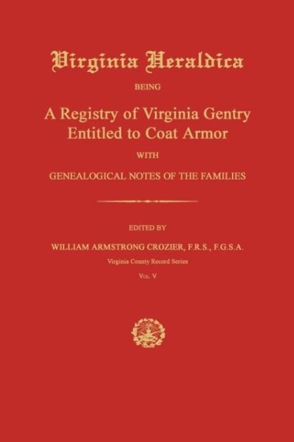 Vorderes Coverbild Virginia Heraldica