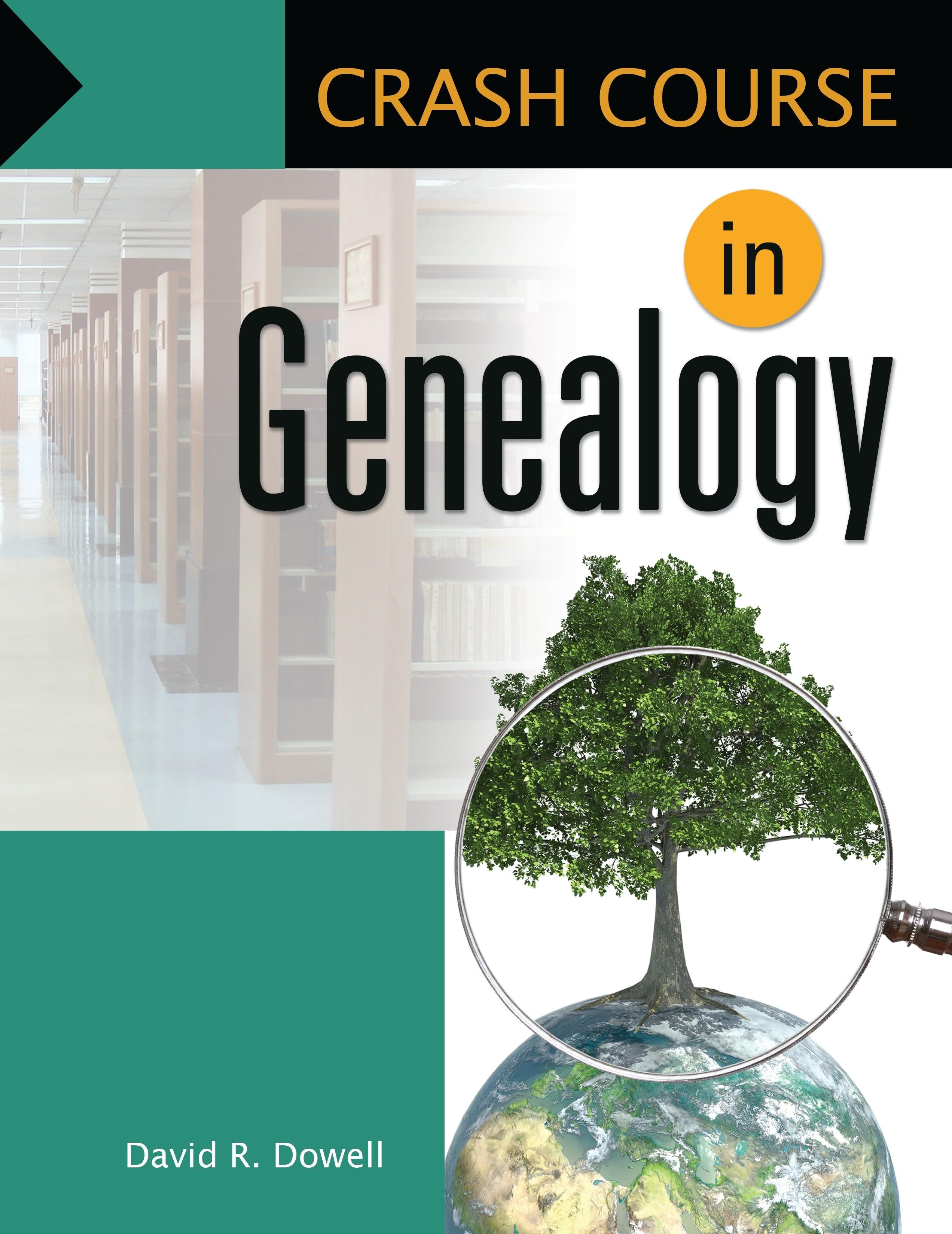 Vorderes Coverbild Crash Course In Genealogy