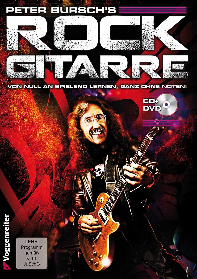 Vorderes Coverbild Rock Gitarre. Inkl. CD