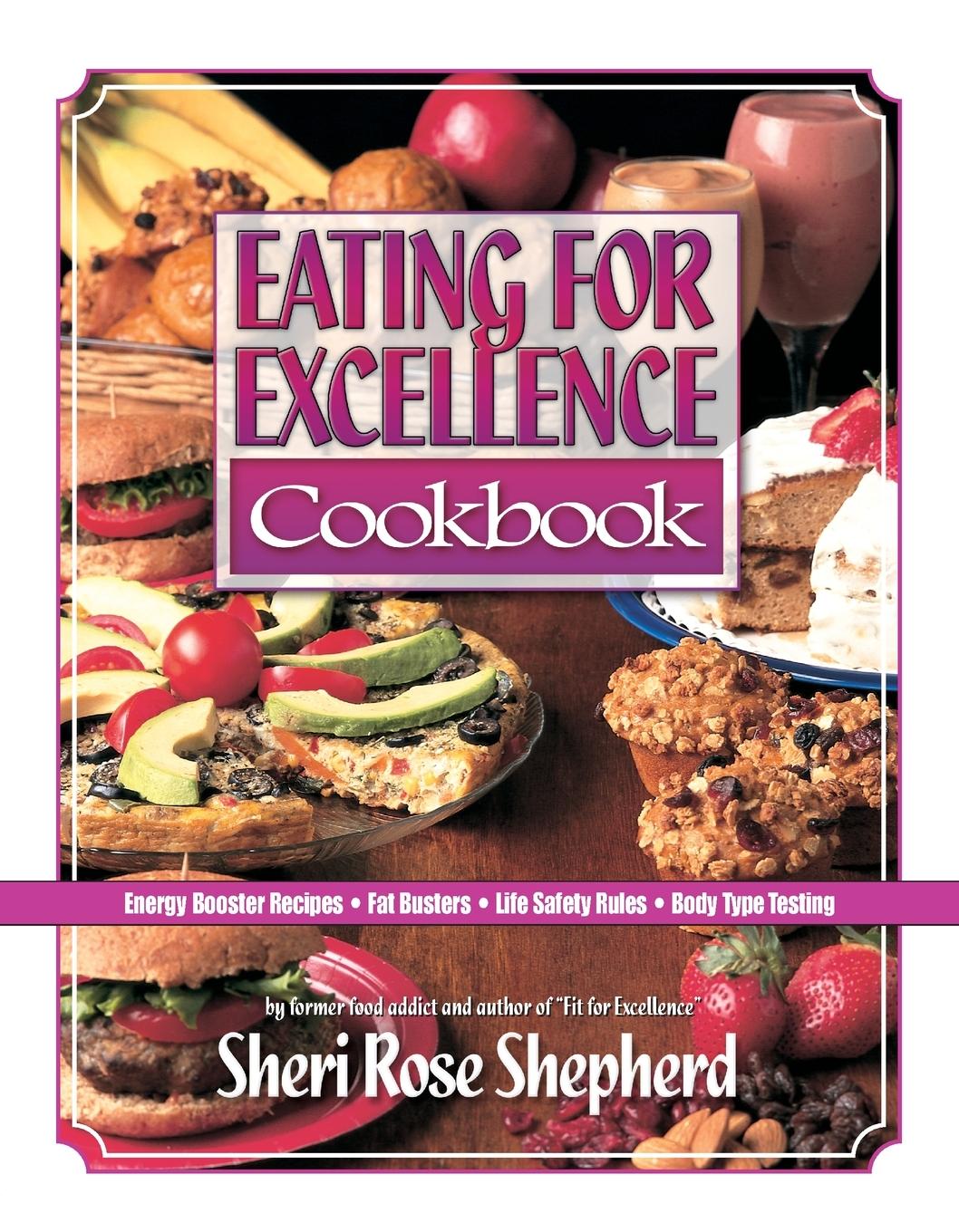 Vorderes Coverbild Eating for Excellence Cookbook