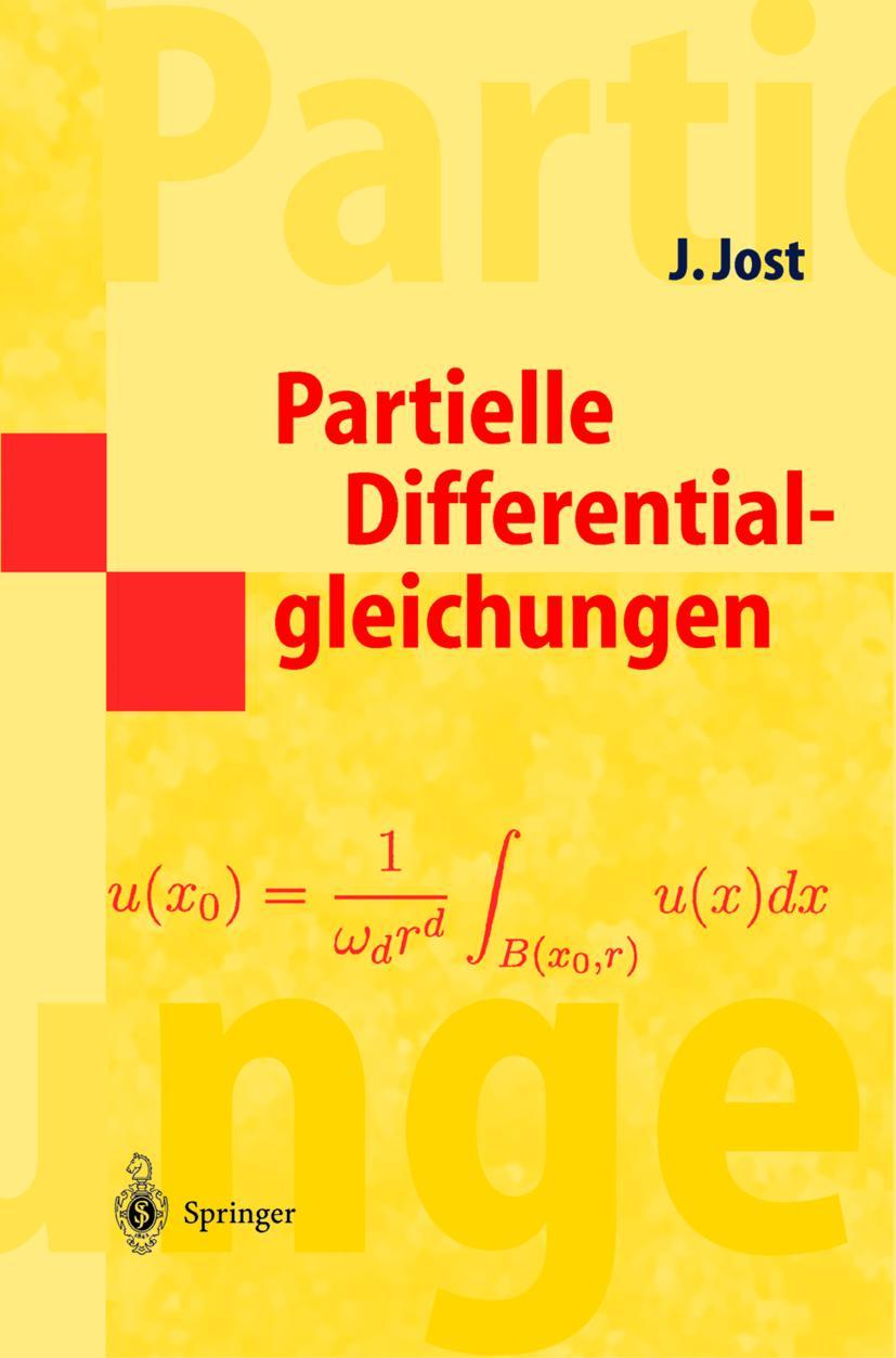 Vorderes Coverbild Partielle Differentialgleichungen