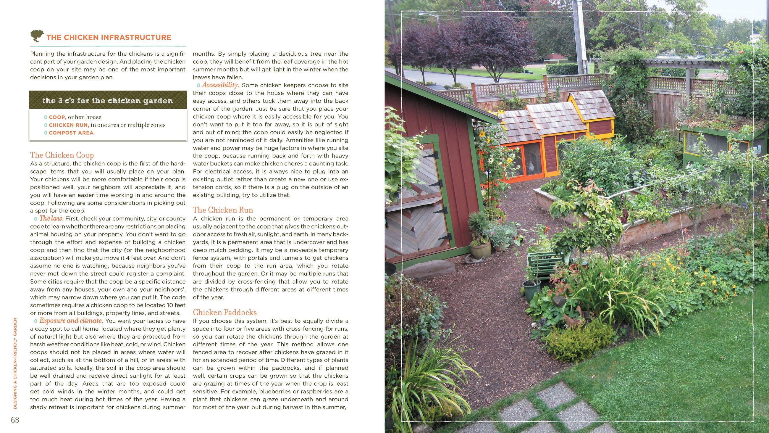 Beispielinhalt (Bild) Free-Range Chicken Gardens