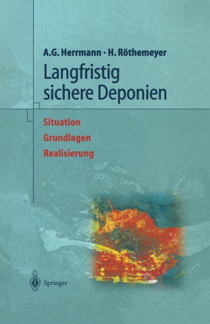 Vorderes Coverbild Langfristig sichere Deponien