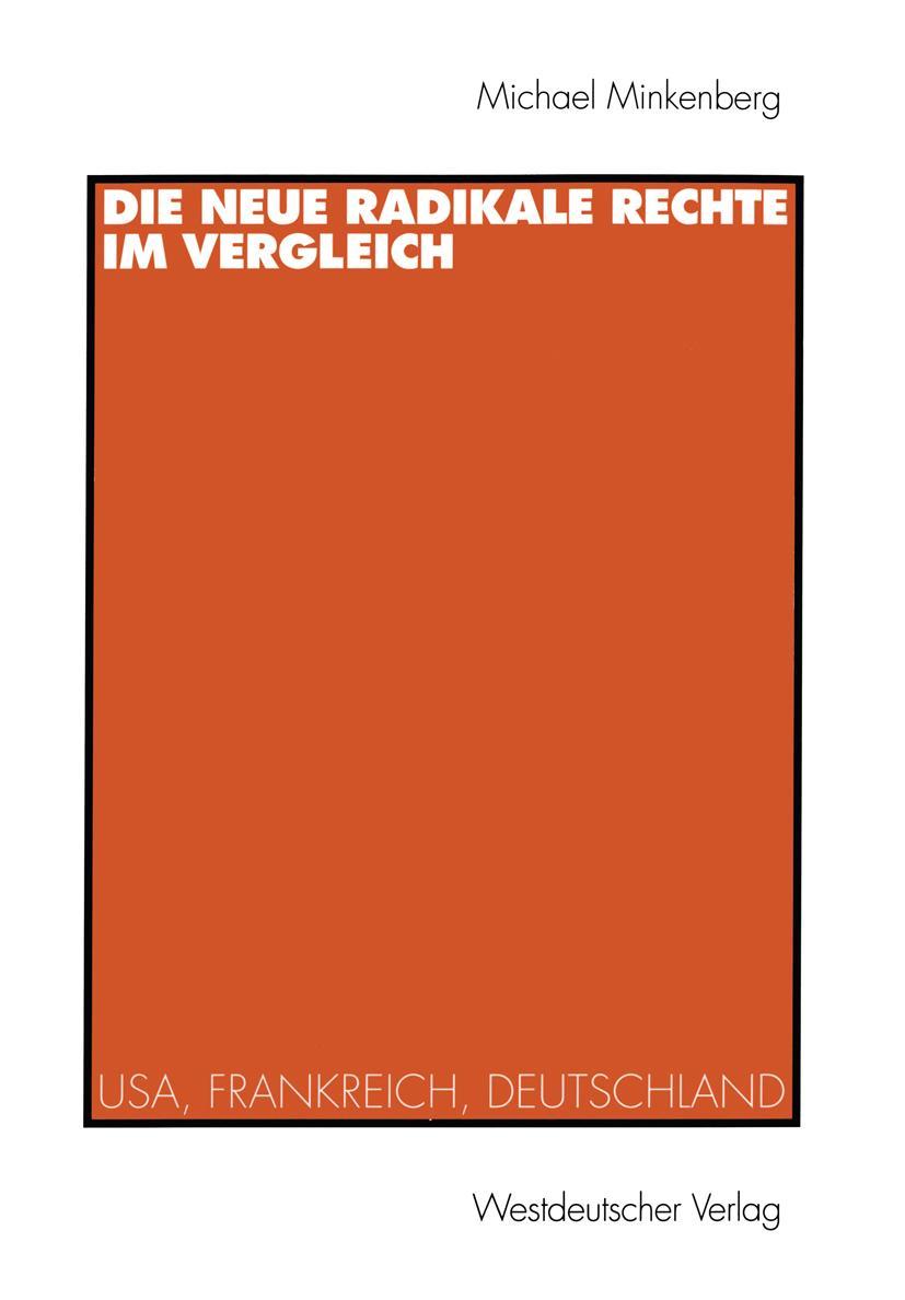 Vorderes Coverbild Die neue radikale Rechte im Vergleich
