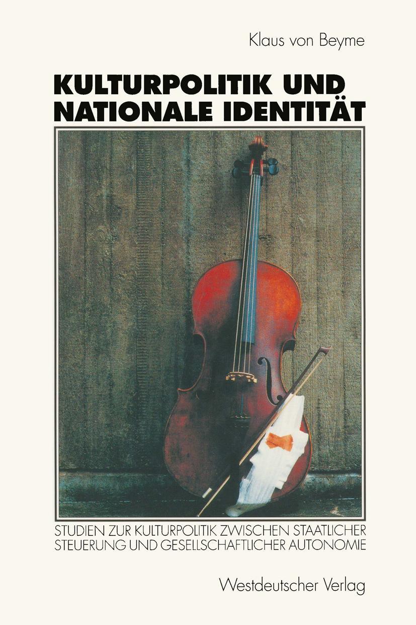 Vorderes Coverbild Kulturpolitik und nationale Identität