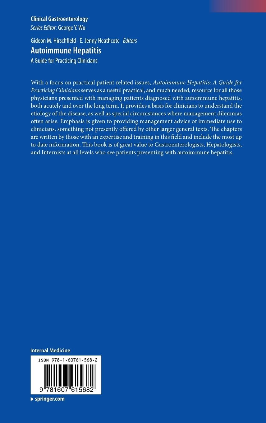 Rückseitencover Autoimmune Hepatitis