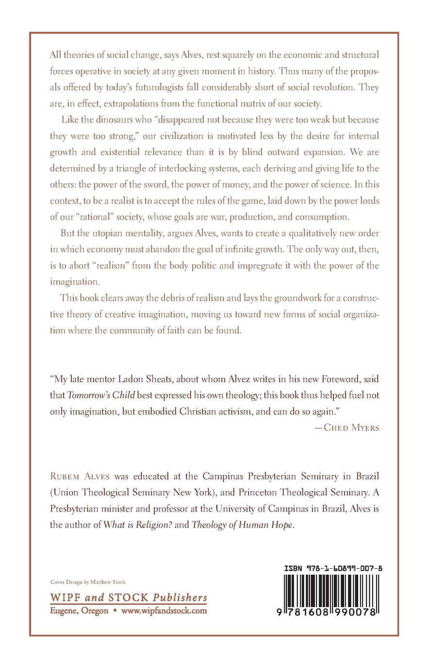 Rückseitencover Tomorrow's Child