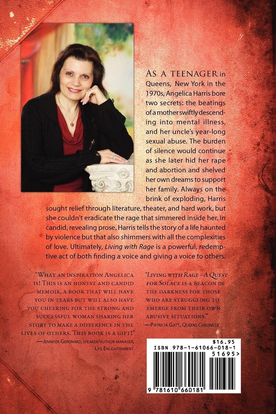 Rückseitencover Living with Rage