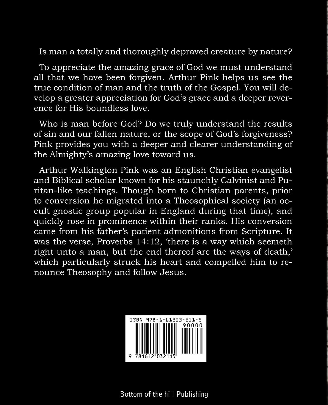 Rückseitencover The Total Depravity of Man