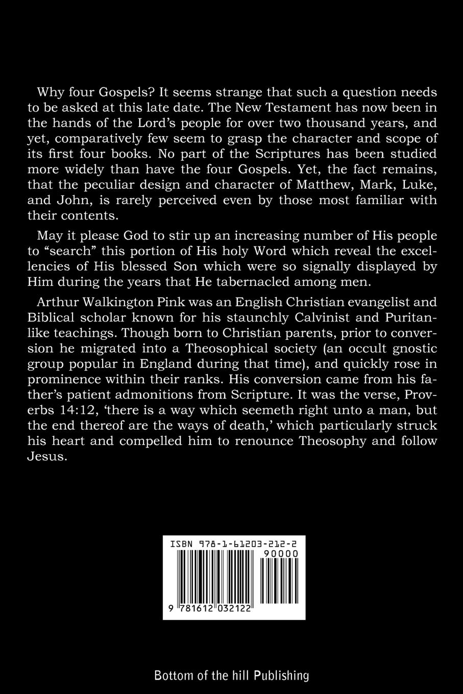 Rückseitencover Why Four Gospels?