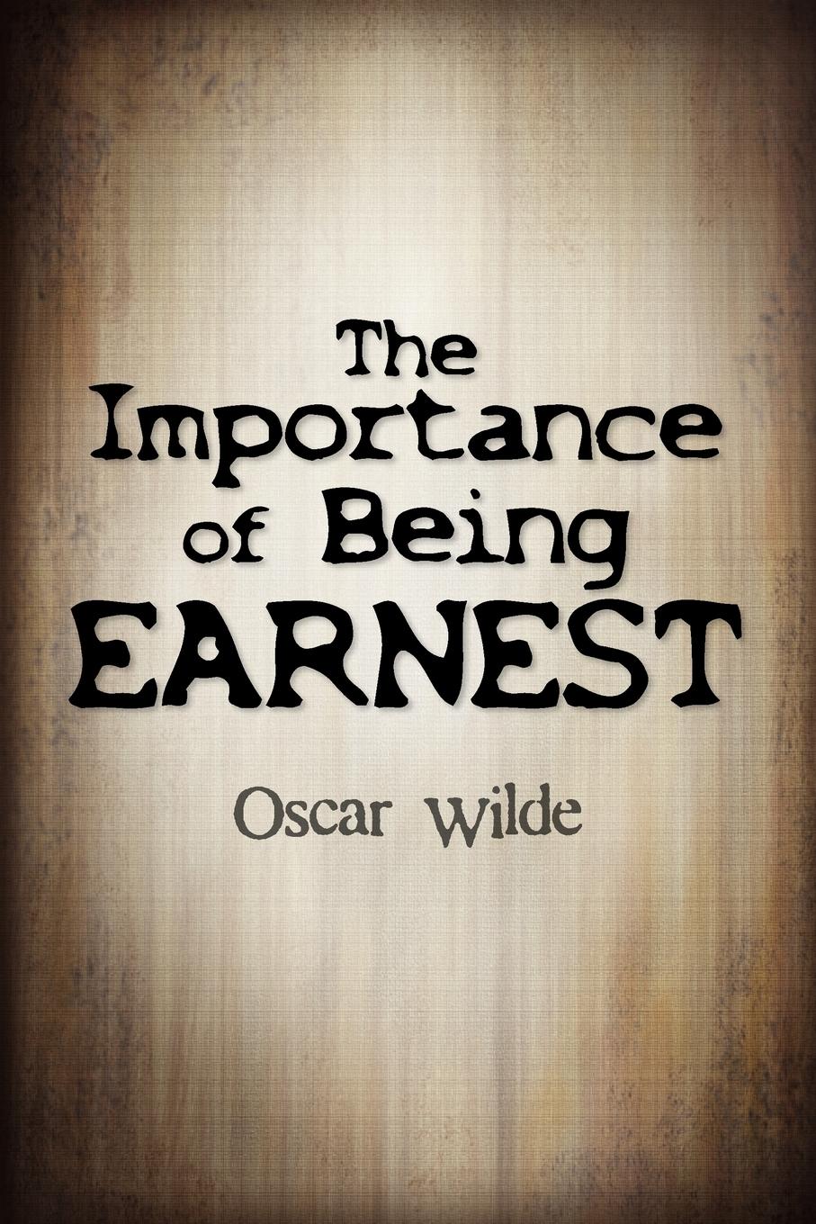 Vorderes Coverbild The Importance of Being Earnest
