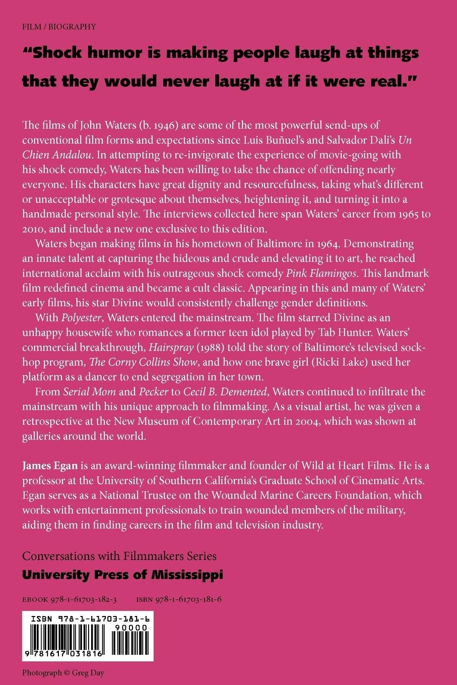 Rückseitencover John Waters