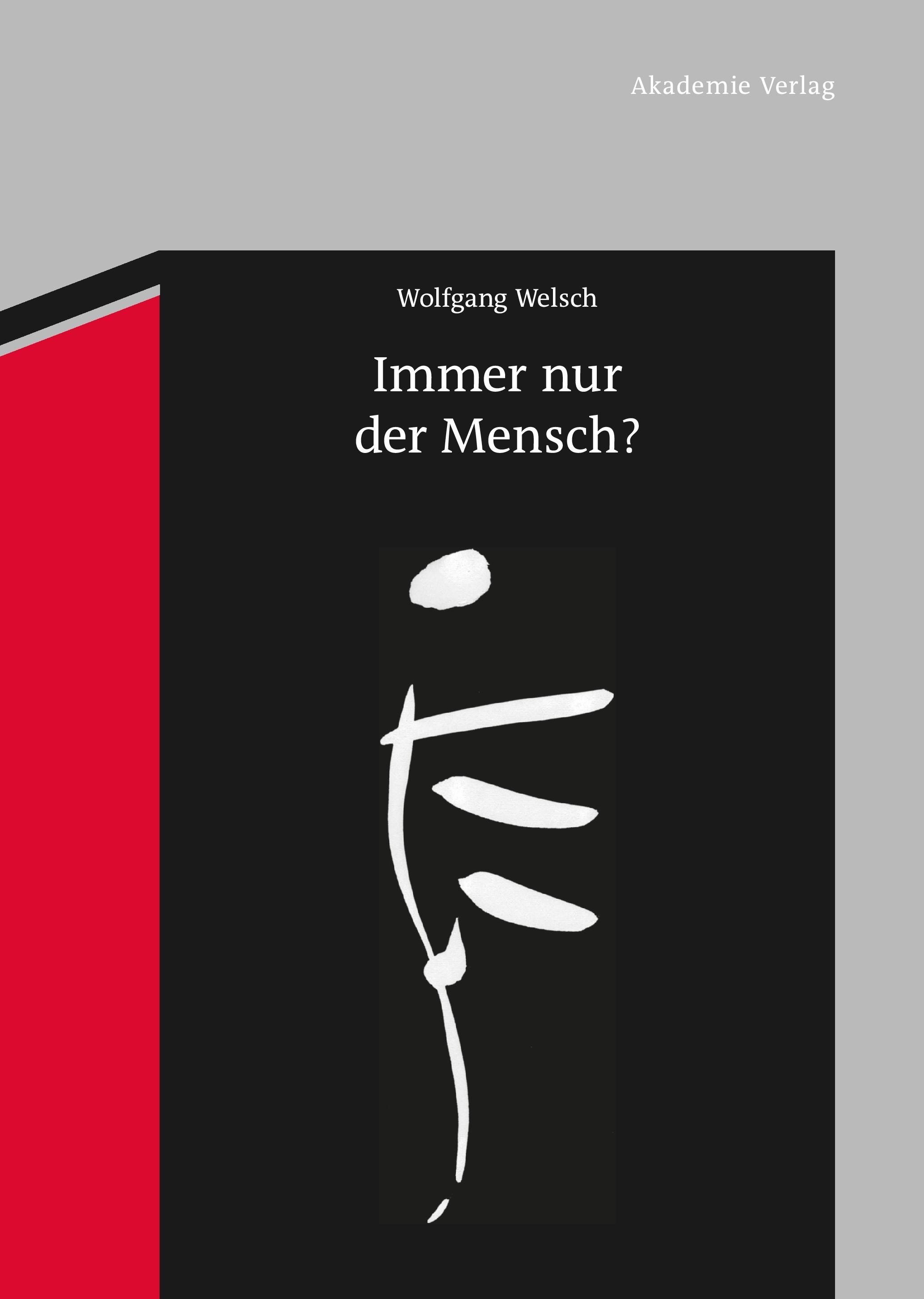 Vorderes Coverbild Immer nur der Mensch?