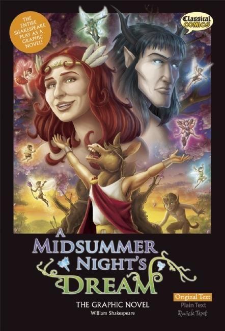 Vorderes Coverbild A Midsummer Night's Dream the Graphic Novel: Original Text