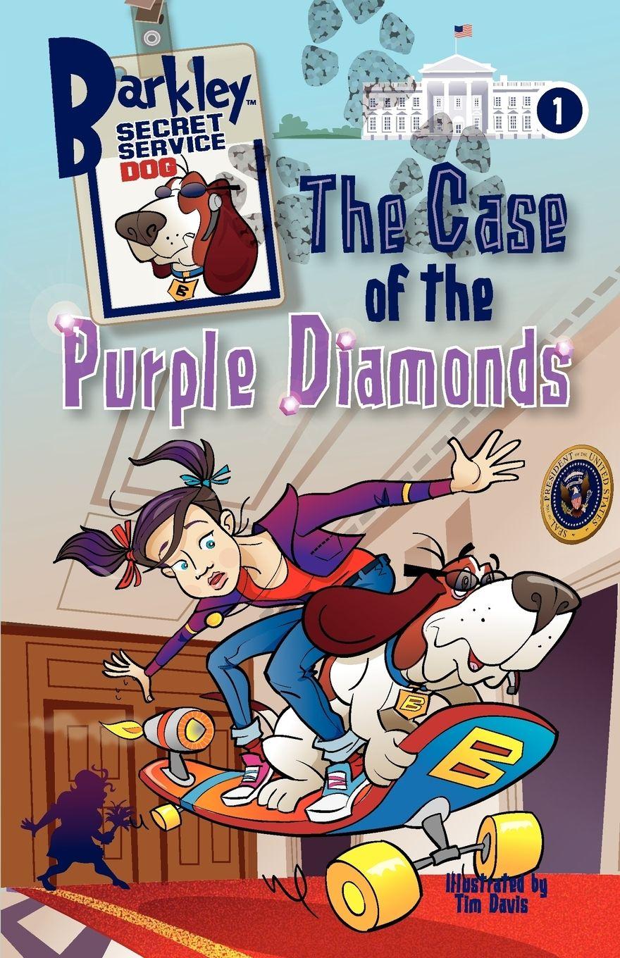 Vorderes Coverbild The Case of the Purple Diamonds (Barkley, Secret Service Dog 1)
