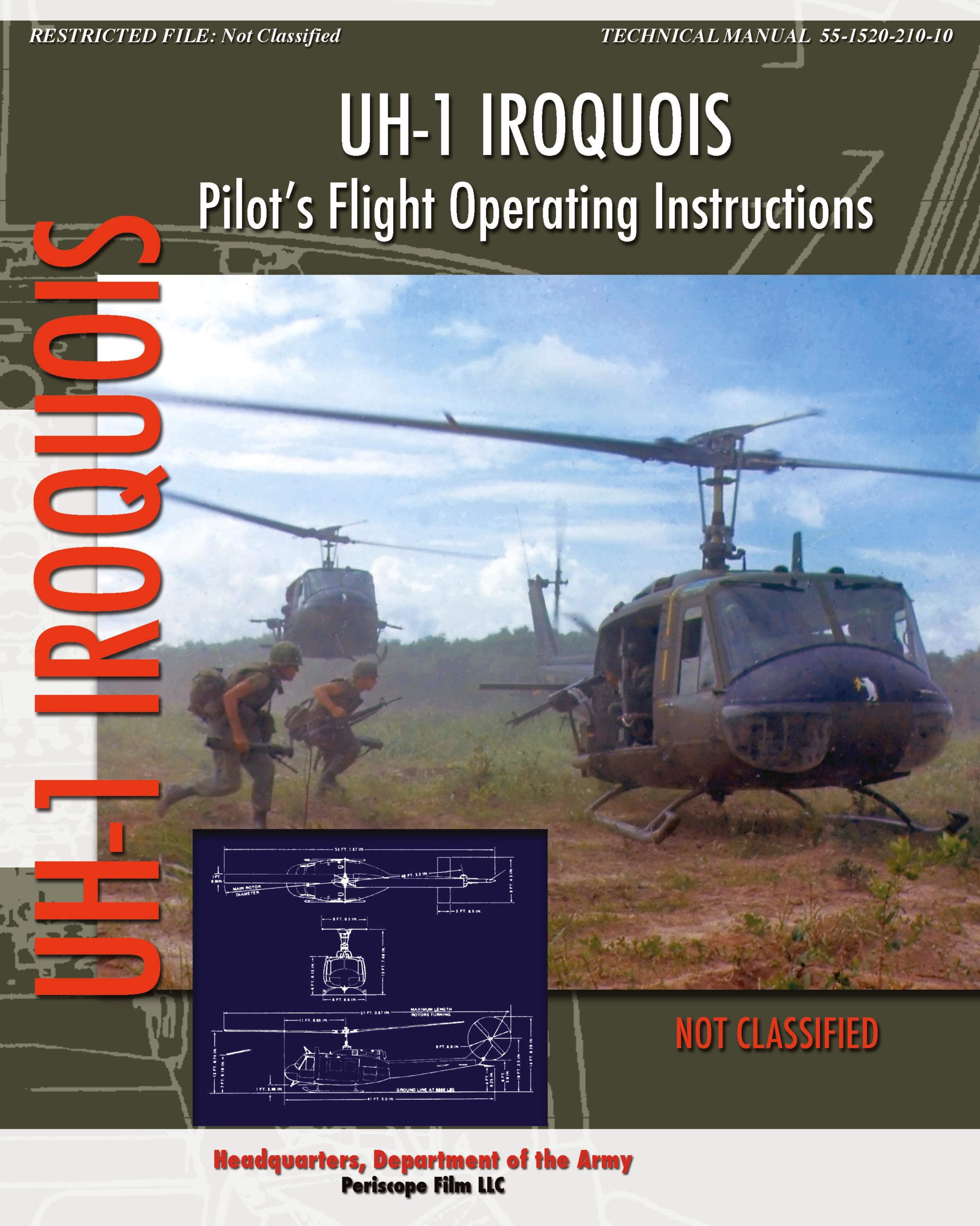 Vorderes Coverbild UH-1 Iroquois Pilot's Flight Operating Instructions