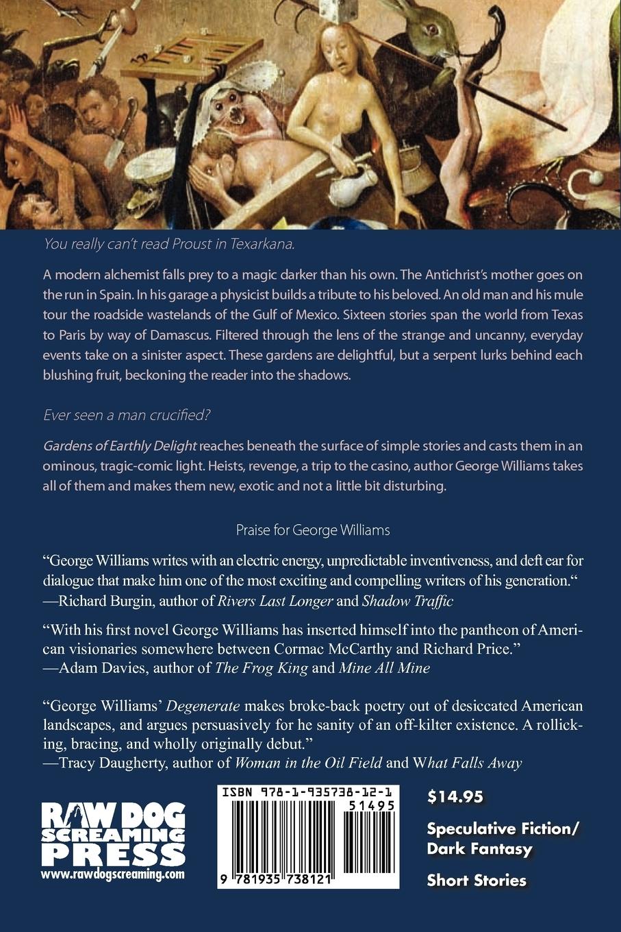 Rückseitencover Gardens of Earthly Delight