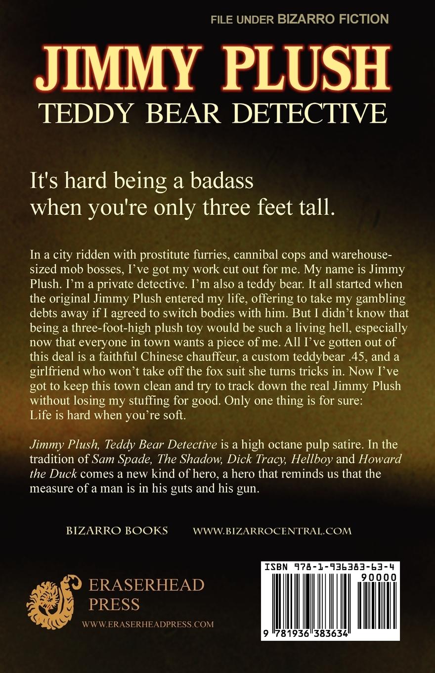 Rückseitencover Jimmy Plush, Teddy Bear Detective