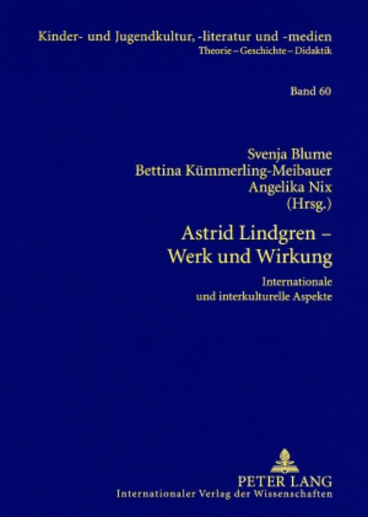 Vorderes Coverbild Astrid Lindgren - Werk und Wirkung